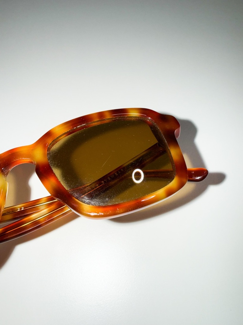 Crap Eyewear The Heavy Tropix Sunglasses in Blonde Tortoise / Polarized Mustard - Picture 2 of 5